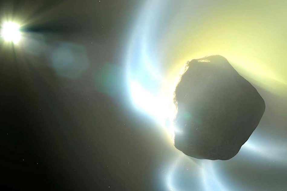 comete geante vient entrer dans systeme solaire