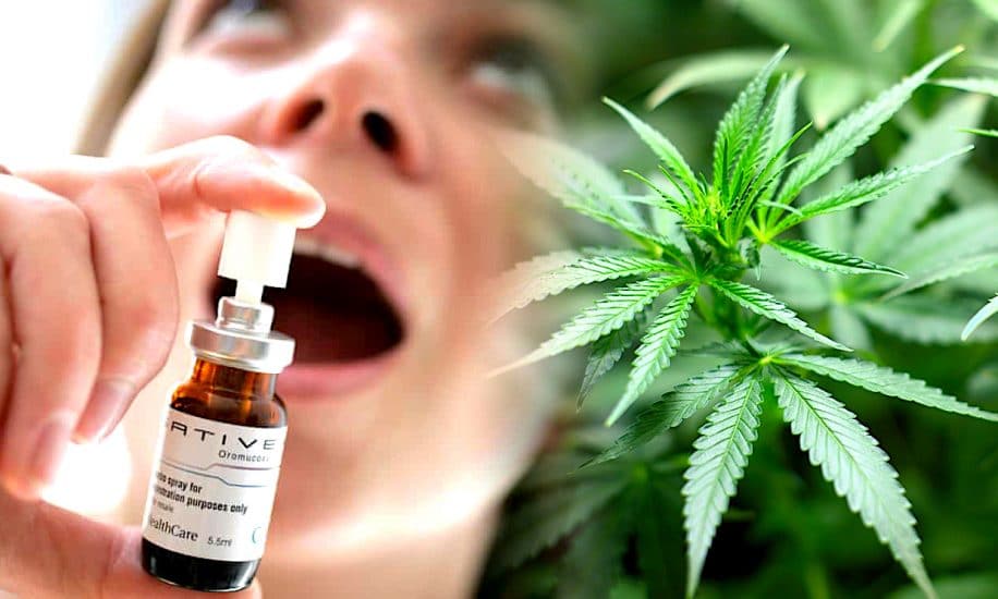 spray buccal base cannabis en essai traitement tumeurs cerebrales