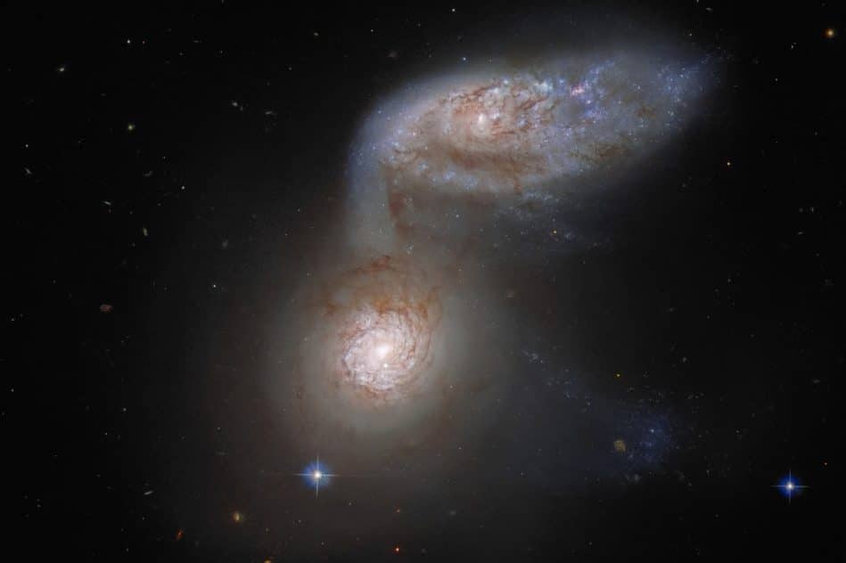 fusion galaxies hubble