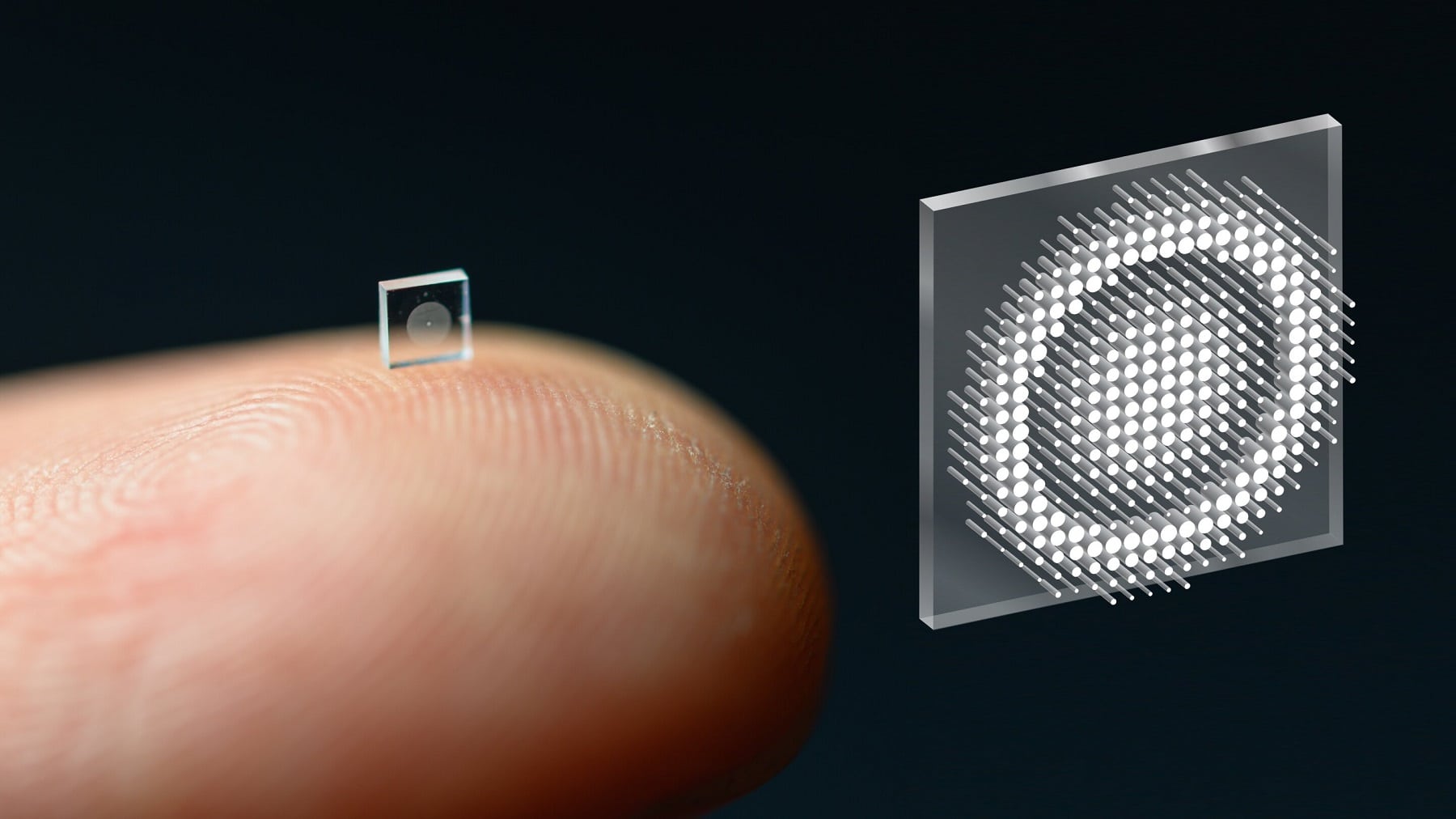 A camera the size of a grain of salt
