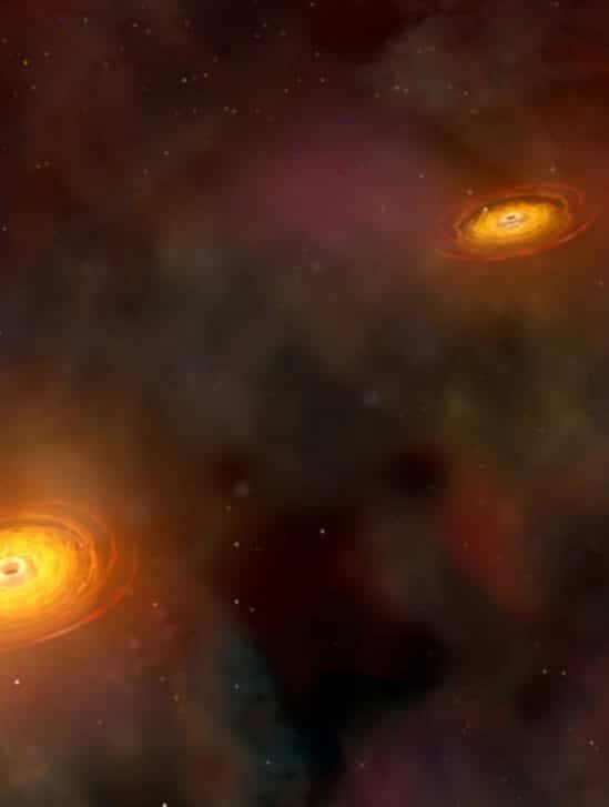 expansion univers trous noirs