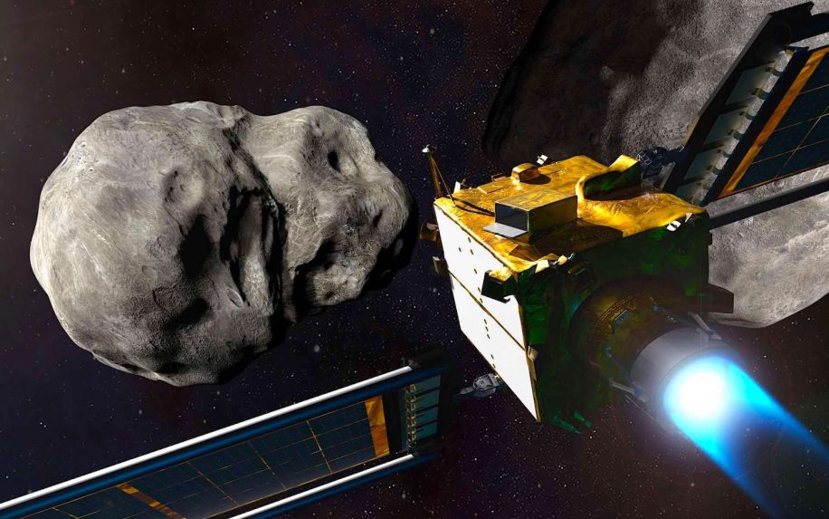 lancement mission dart asteroide percute prevention