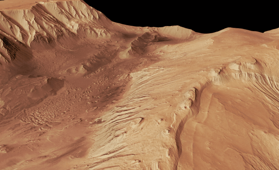 mars eau pays bas decouverte canyon