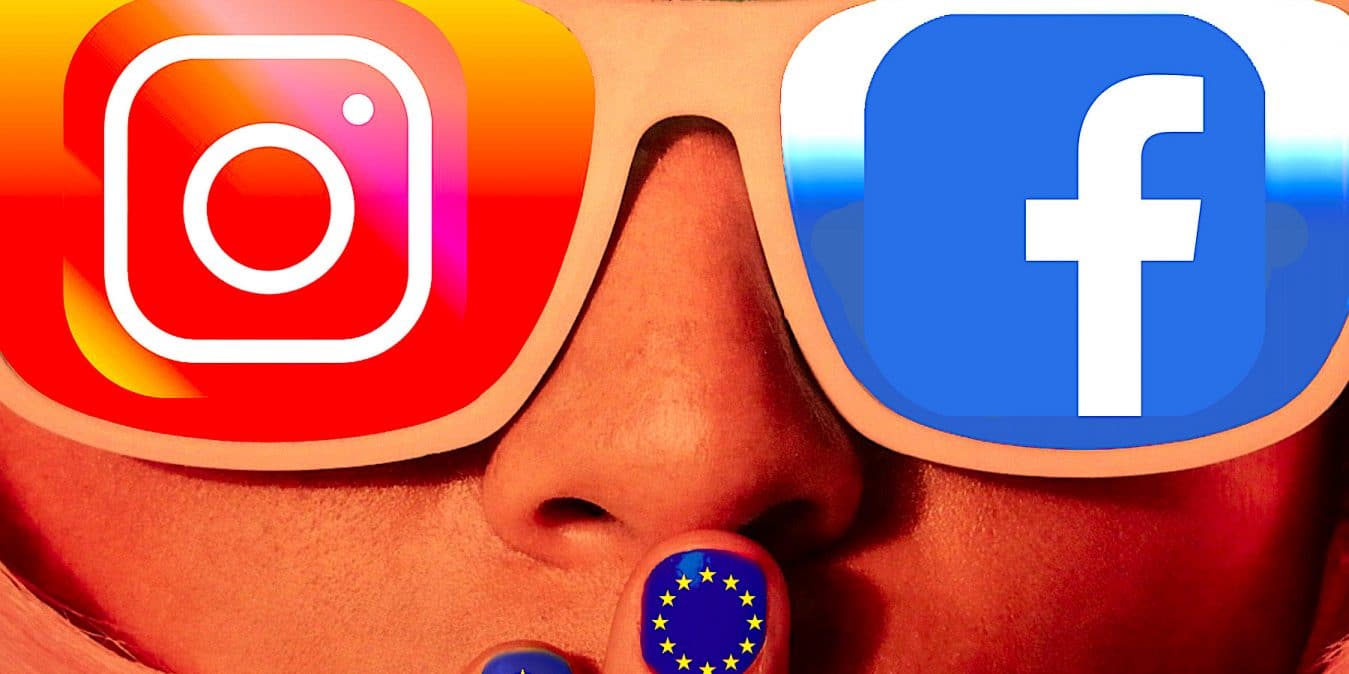 meta mentionne possibilite supprimer facebook instagram europe couv