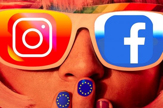 meta mentionne possibilite supprimer facebook instagram europe couv