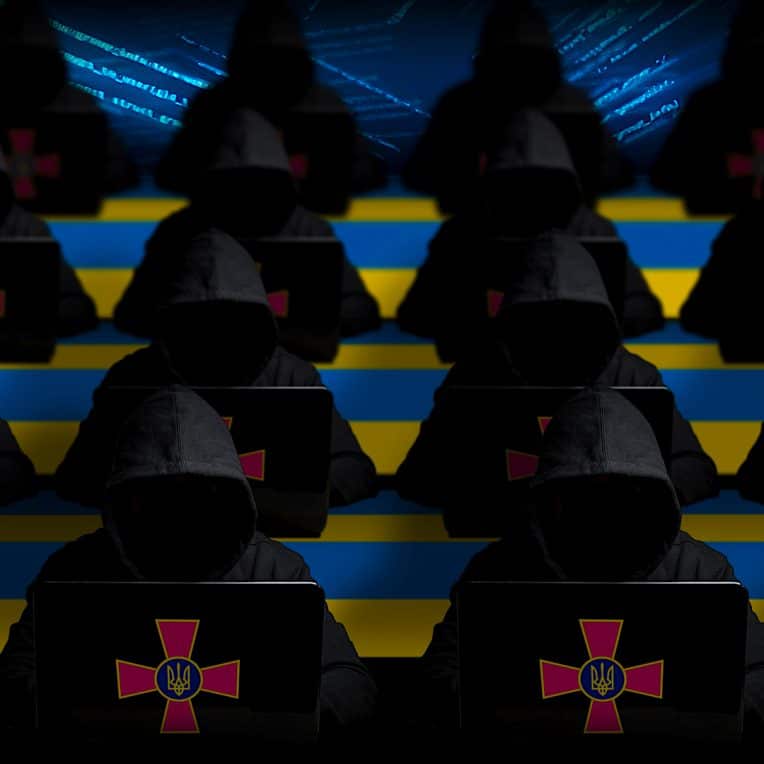 gouvernement ukrainien leve armee informatique