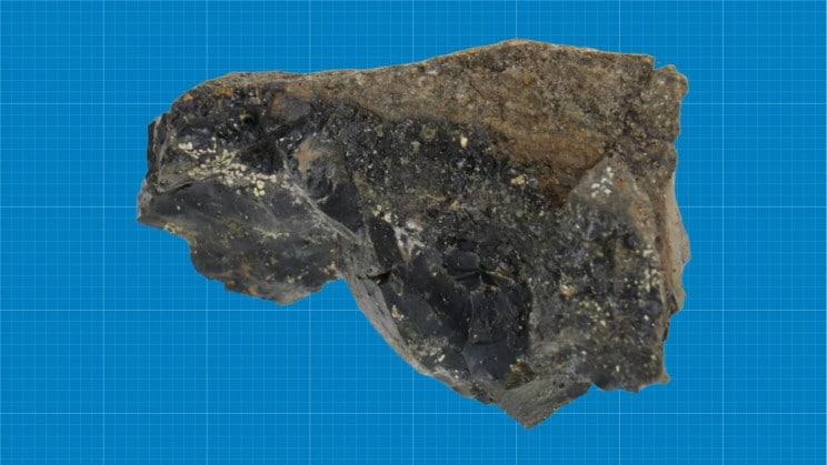 echantillon meteorite cratere mistastin