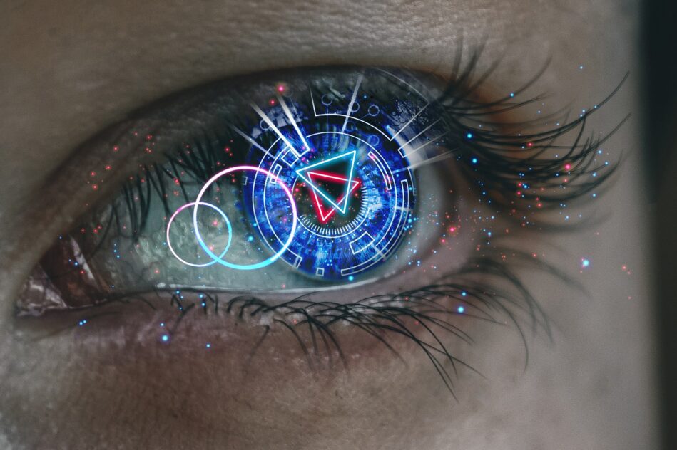 pas en avant vers &oelig;il artificiel