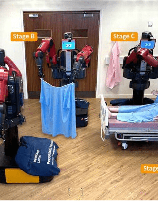 robot soignant capable habiller patient