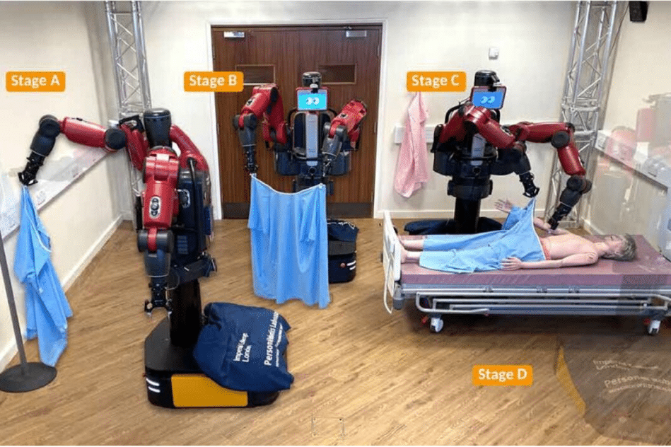 robot soignant capable habiller patient