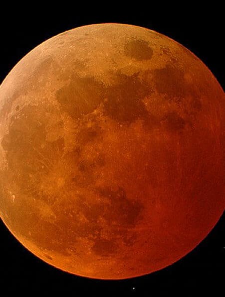 éclipse totale lunaire mai 2022