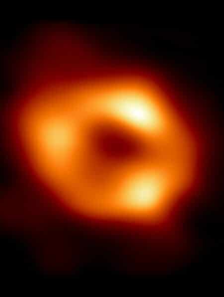 image sagittarius a trou noir supermassif voie lactee eht