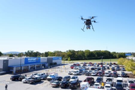 walmart deploi service livraison drones