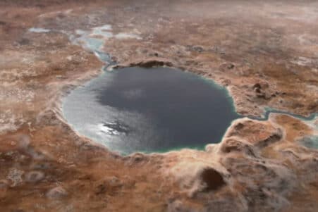 eau liquide sédiments mars vie
