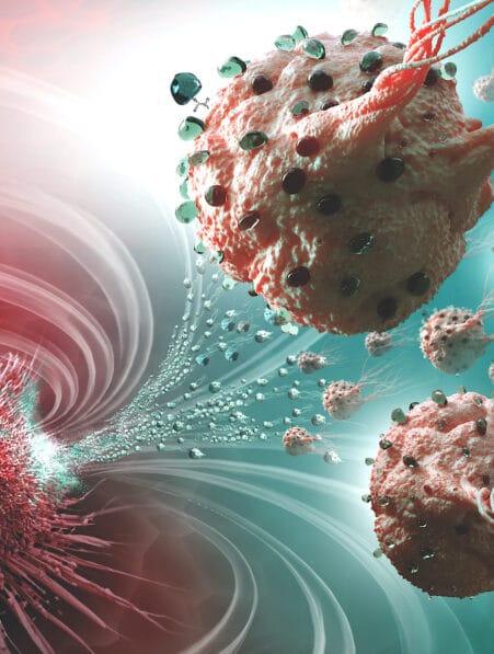 nanomachines détruire cellules cancereuses intérieur