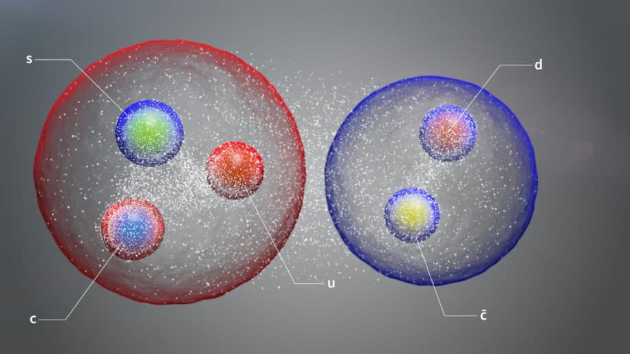 découverte hadrons exotiques LHC
