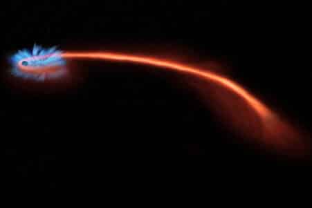 étoile spaghettifiée force marée trou noir