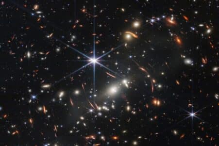 premiere image univers lointain telescope webb couv