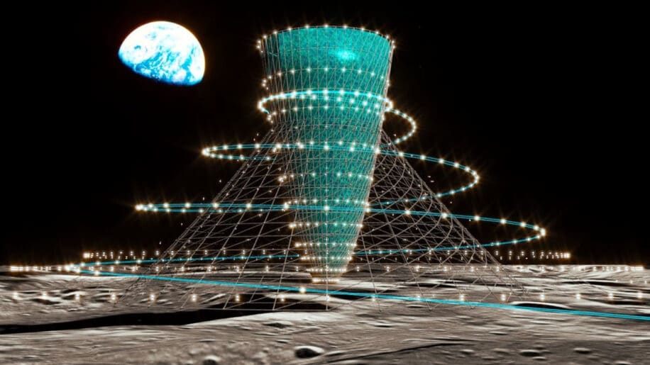station lunaire gravité artificielle