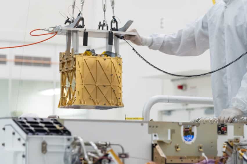 moxie production oxygène in situ mars