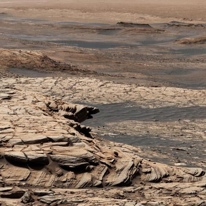 traces topographie ancien ocean sur mars couv
