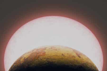 exoplanète super-Terre chaude massive