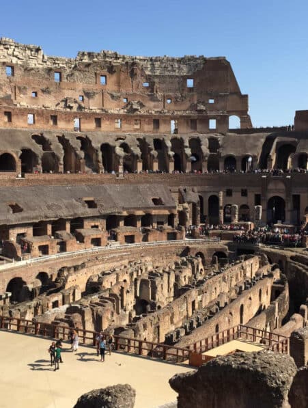 fouilles égouts Colisée Rome restes chiens