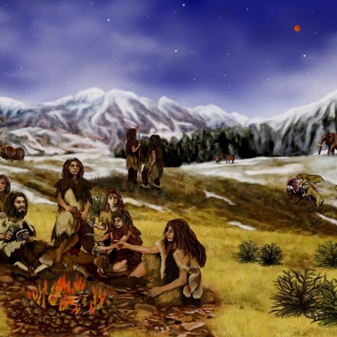 traces humains cuisinaient feu de bois 780000 ans couv