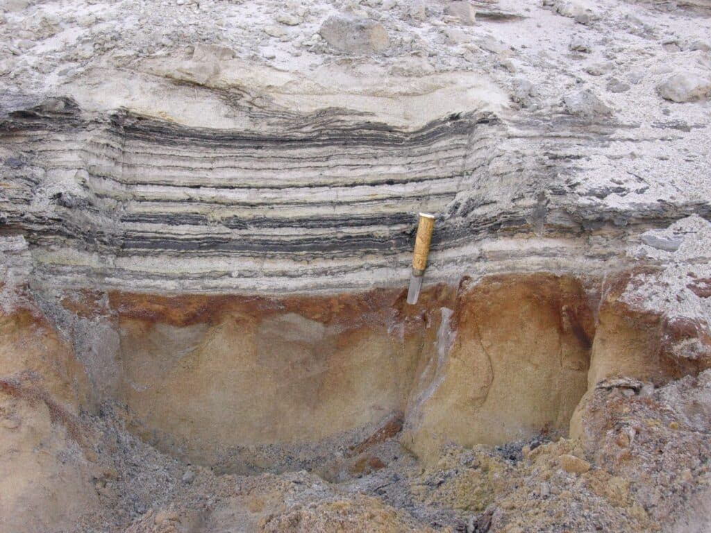 couches sediments