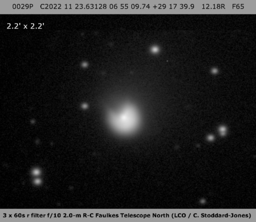 pacman comete 29p