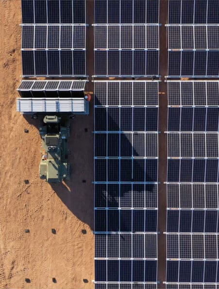 parc solaire déploiement rapide
