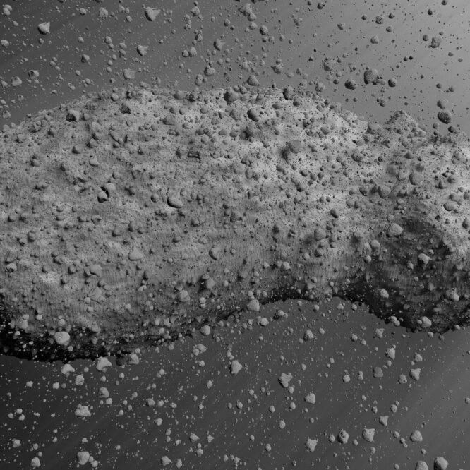 astéroïde tas de gravats difficile à détruire