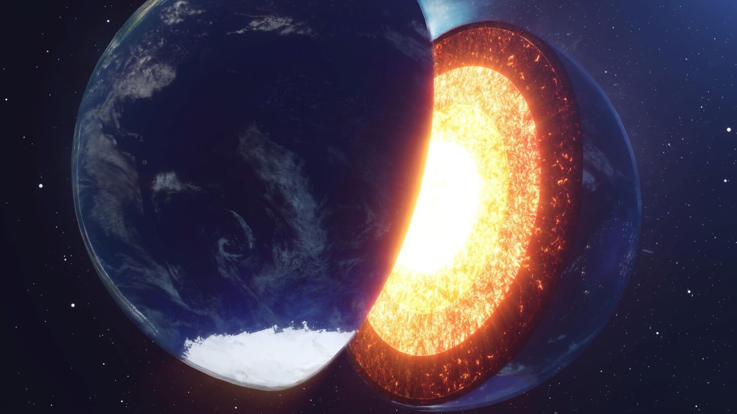 Le noyau interne de la Terre serait en train d