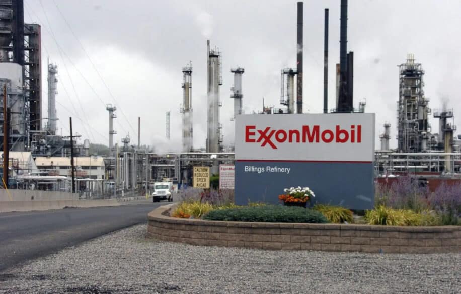 prévisions Exxon réchauffement climatique