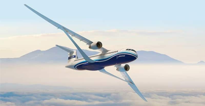 ailes transsonique treillis Boeing