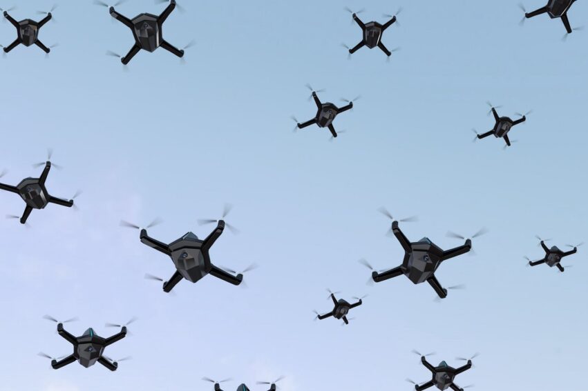 armée amérciaine milliers drones coordonnés