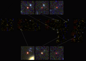 six galaxies massives primitives