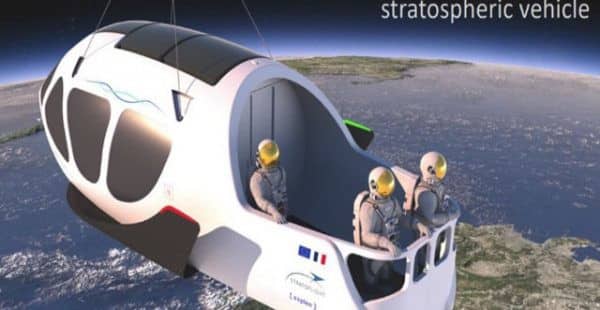 capsule stratosphérique terrasse Stratoflight Expleo