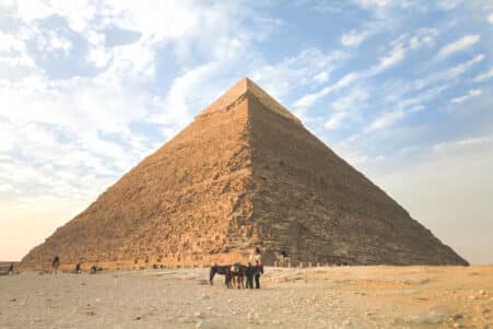 couloir caché grande pyramide Gizeh