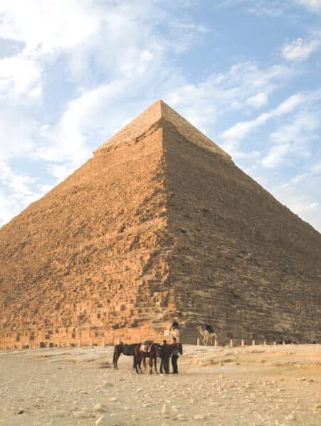 couloir caché grande pyramide Gizeh