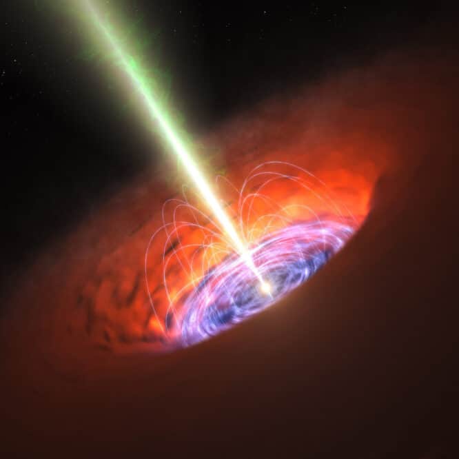 decouverte trou noir supermassif univers primitif