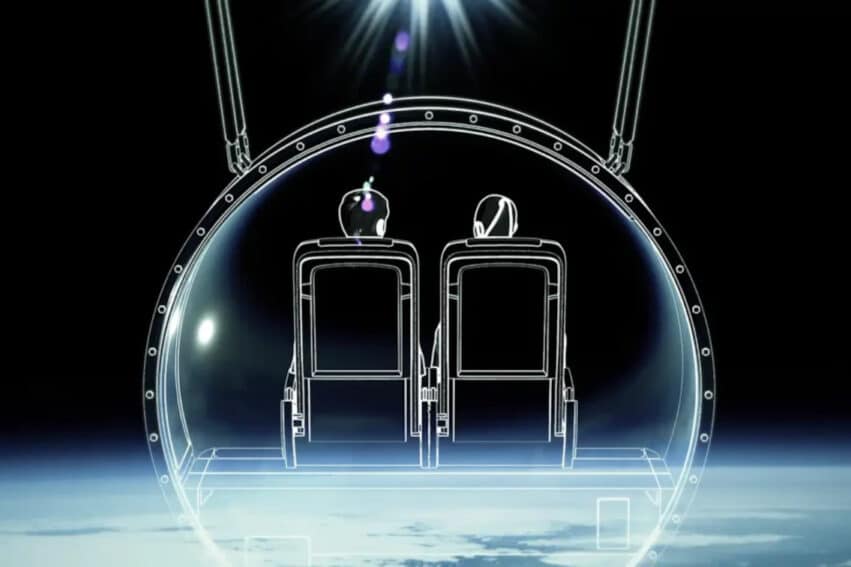 tourisme spatial capsule ballon stratosphérique Japon