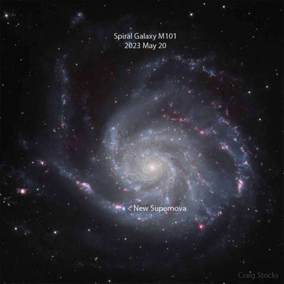 nouvelle supernova detectee proche terre couv