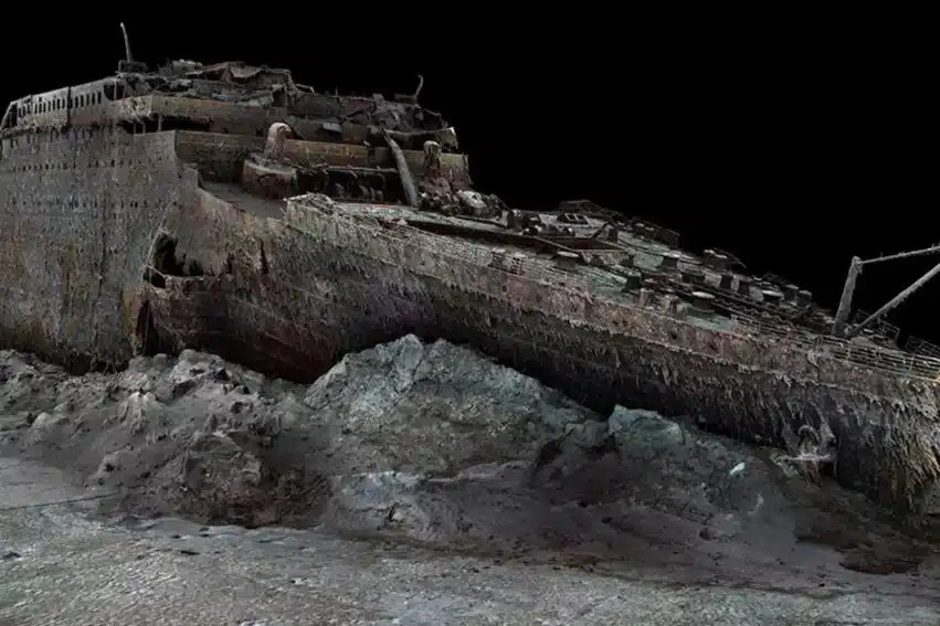 numerisation 3d ultradetaillee epave titanic 2022