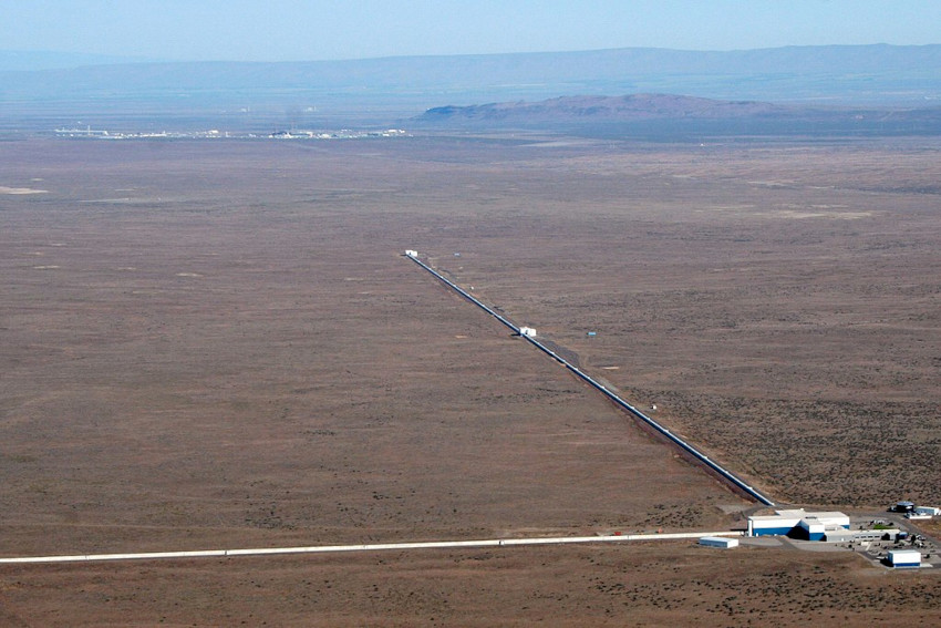vue aérienne LIGO Hanford