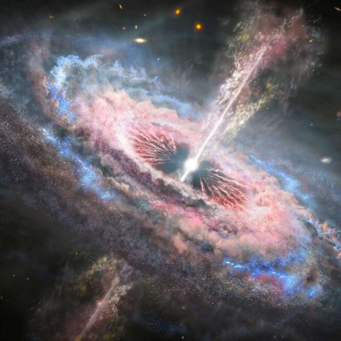 relation quasar galaxie hote univers primitif couv