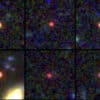 six jeunes galaxies massives modèle cosmologique