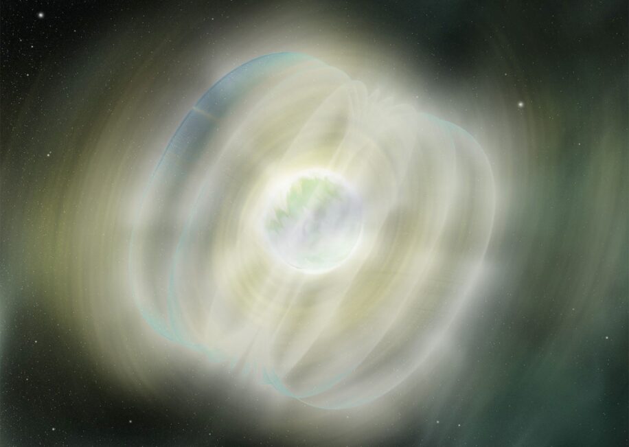 magnetar collision etoile morte asteroide couv