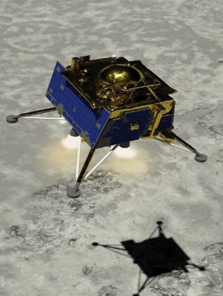 atterrissage chandrayaan 3 inde pole sud lunaire couv