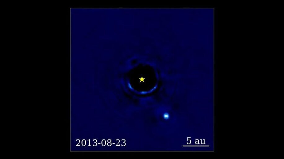 time lapse Beta Pictoris b 17 ans exoplanete couv